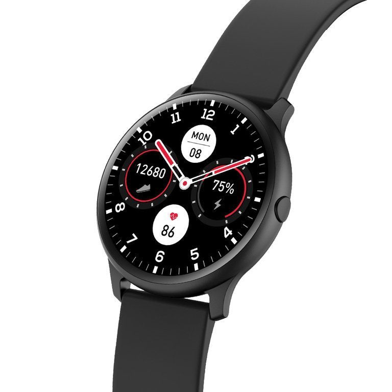 SMARTWATCH ΑΝΔΡΩΝ G. Rossi G.RSWSF1-1A1-1 μαύρο + επιπλέον λουράκι (sg003e)