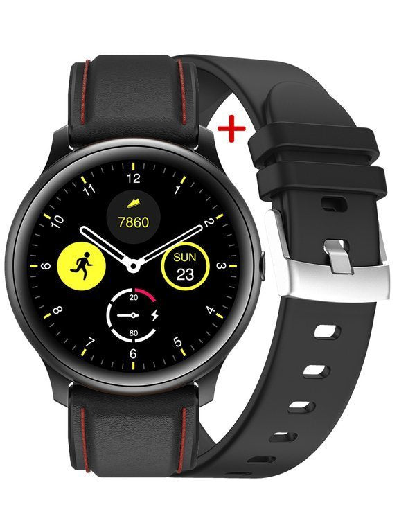 SMARTWATCH ΑΝΔΡΩΝ G. Rossi G.RSWSF1-1A1-1 μαύρο + επιπλέον λουράκι (sg003e)