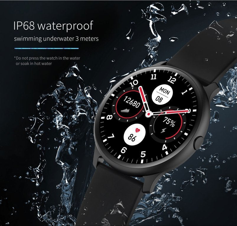 SMARTWATCH ΑΝΔΡΩΝ G. Rossi G.RSWSF1-1A1-1 μαύρο + επιπλέον λουράκι (sg003e)