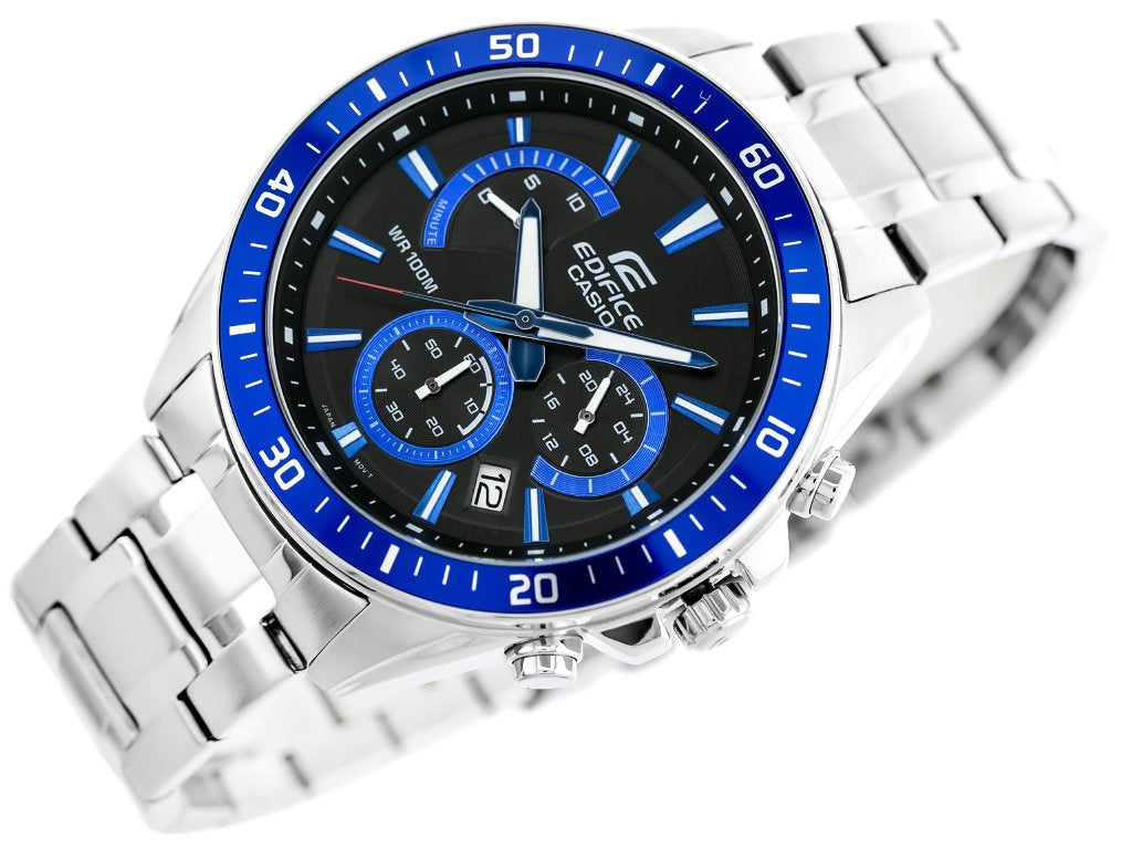 CASIO EDIFICE EFR-552D-1A2 ΑΝΔΡΙΚΟ ΡΟΛΟΙ + ΚΟΥΤΙ