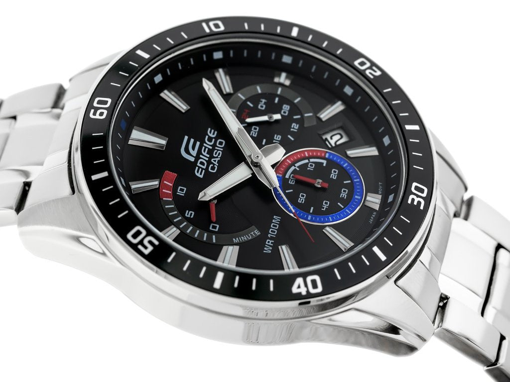 CASIO EDIFICE EFR-552D-1A3 ΑΝΔΡΙΚΟ ΡΟΛΟΙ + ΚΟΥΤΙ