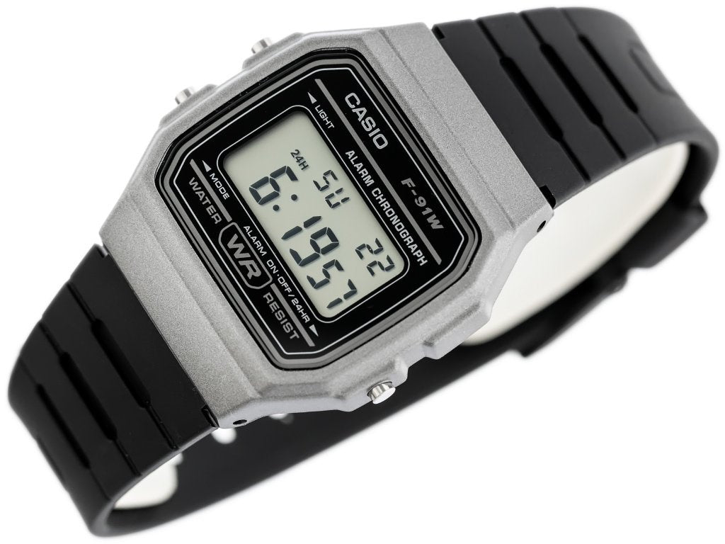 ΑΝΔΡΙΚΟ ΡΟΛΟΙ CASIO F-91WM-1BDF (zd102d) + BOX