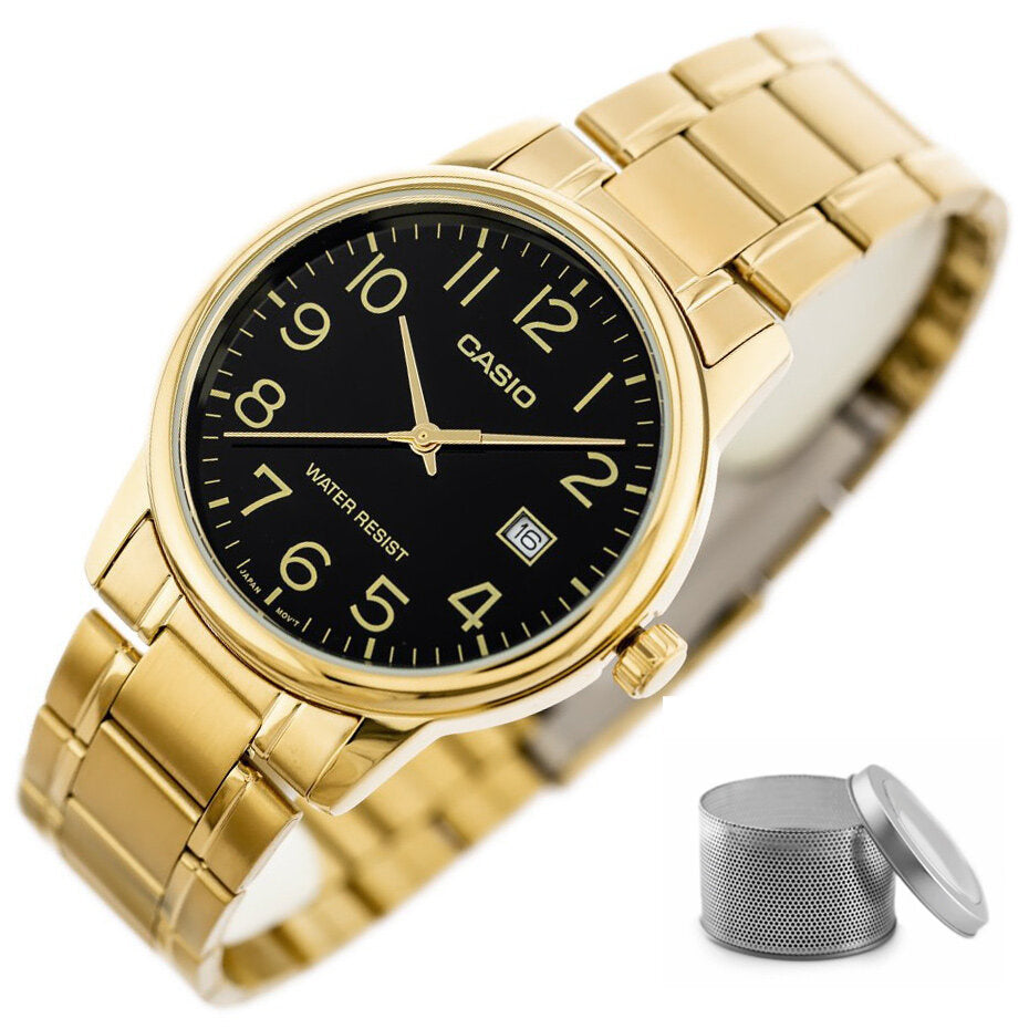 ΑΝΔΡΙΚΟ ΡΟΛΟΙ CASIO MTP-V002G-1B (zd103a) + BOX