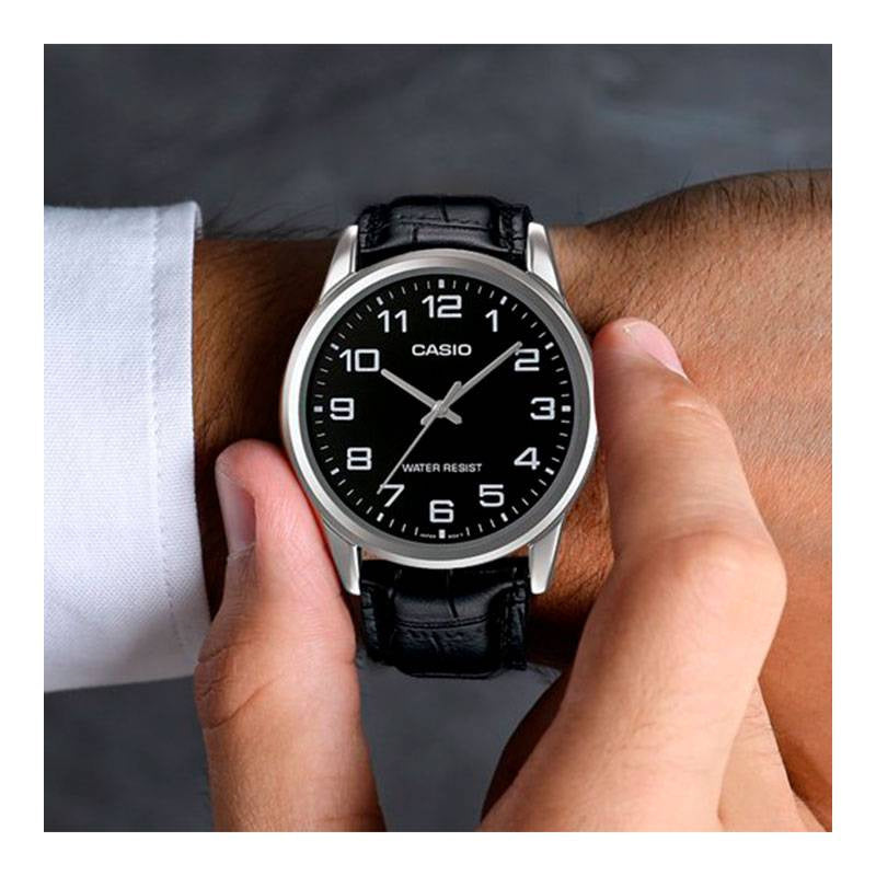 ΑΝΔΡΙΚΟ ΡΟΛΟΙ CASIO MTP-V001L-1BUDF (zd080d) + BOX