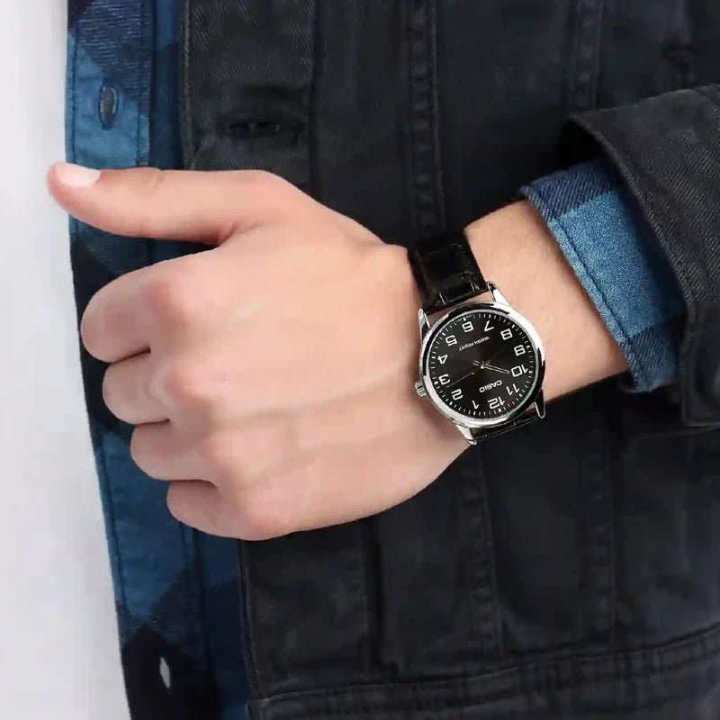 ΑΝΔΡΙΚΟ ΡΟΛΟΙ CASIO MTP-V001L-1BUDF (zd080d) + BOX