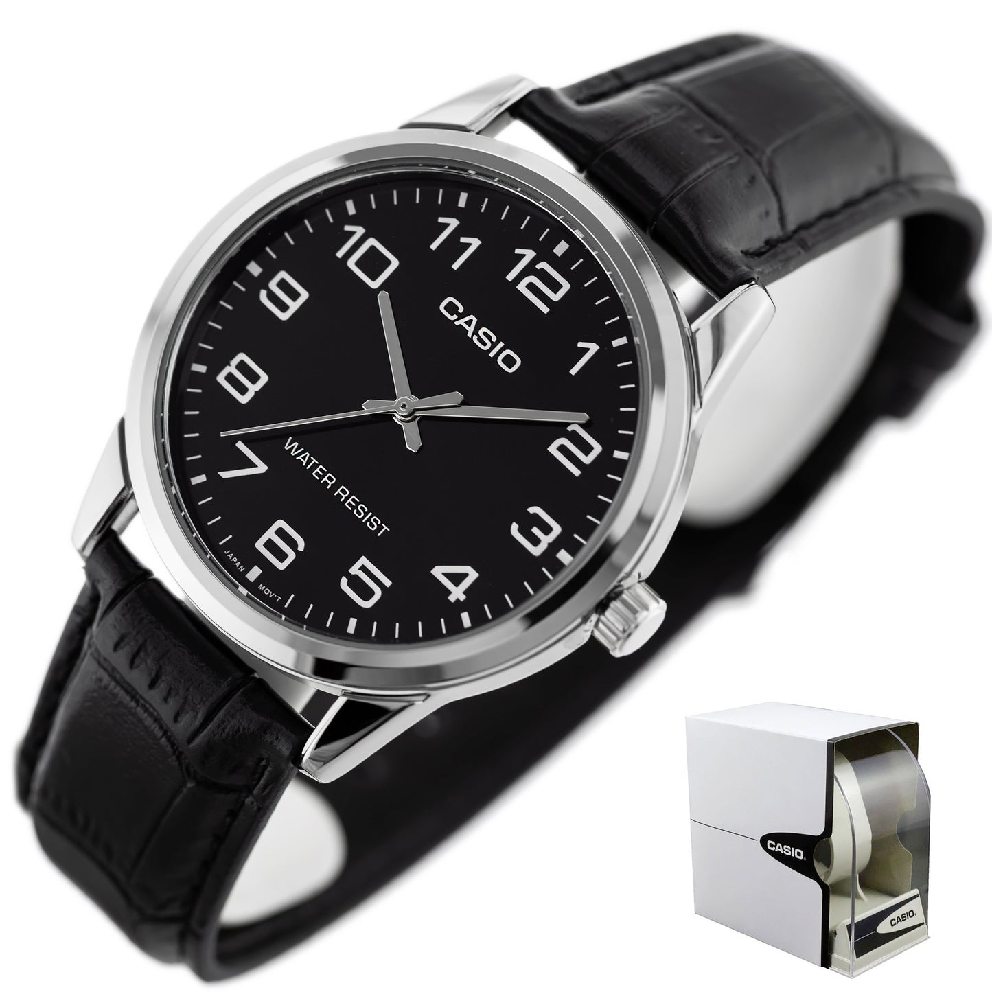 ΑΝΔΡΙΚΟ ΡΟΛΟΙ CASIO MTP-V001L-1BUDF (zd080d) + BOX