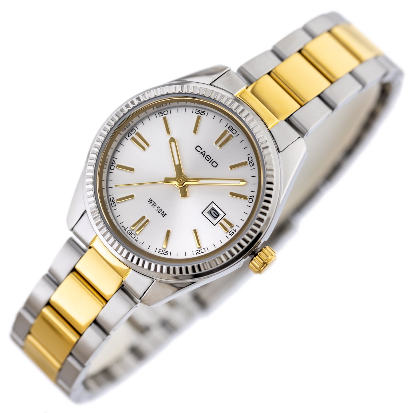ΓΥΝΑΙΚΕΙΟ ΡΟΛΟΙ CASIO LTP-1302SG-7AV (zd545a) + ΚΟΥΤΙ