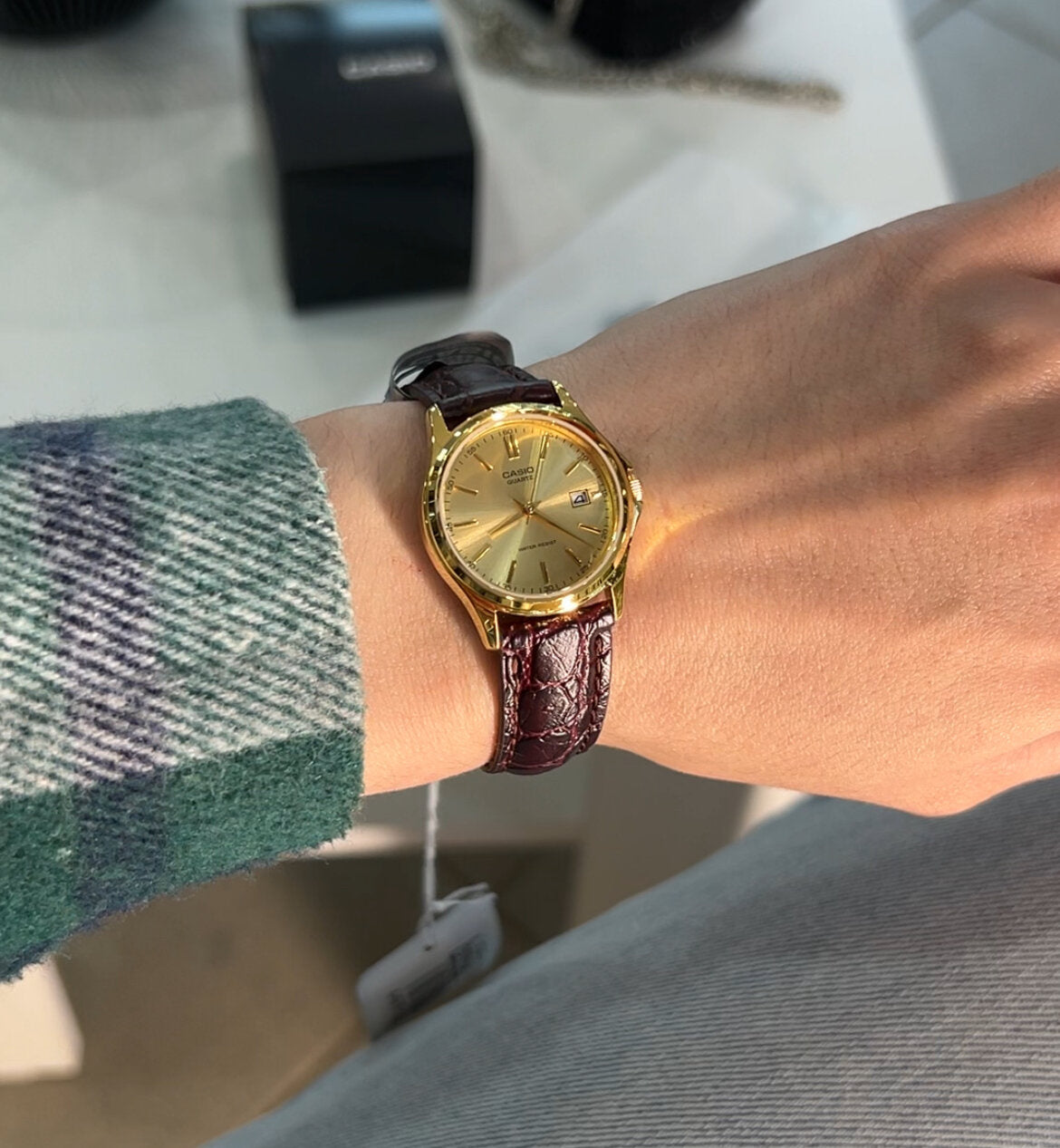 ΓΥΝΑΙΚΕΙΟ ΡΟΛΟΙ CASIO LTP-1183Q-9A (zd514c) + BOX