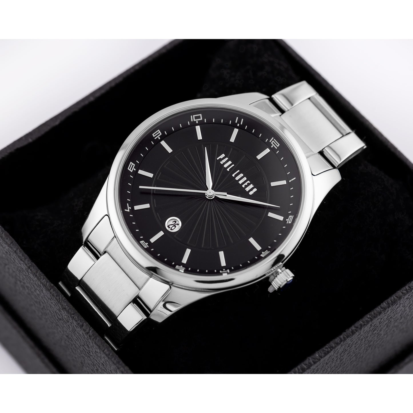 ΑΝΔΡΙΚΟ ΡΟΛΟΙ PAUL LORENS - PL12156B2-1C1 (zg357a) + BOX