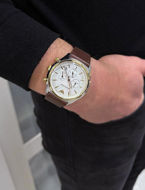 ΑΝΔΡΙΚΟ ΡΟΛΟΙ EMPORIO ARMANI AR11033 + ΚΟΥΤΙ