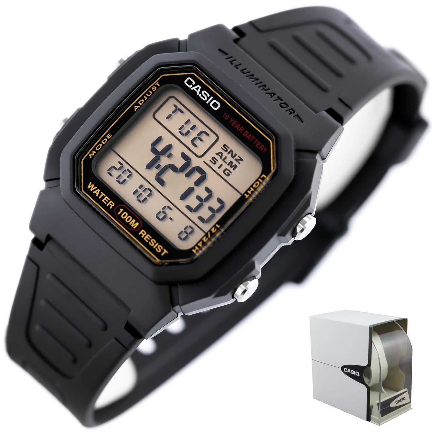 ΑΝΔΡΙΚΟ ΡΟΛΟΙ CASIO W-800HG-9AVDF CLASSIC + BOX