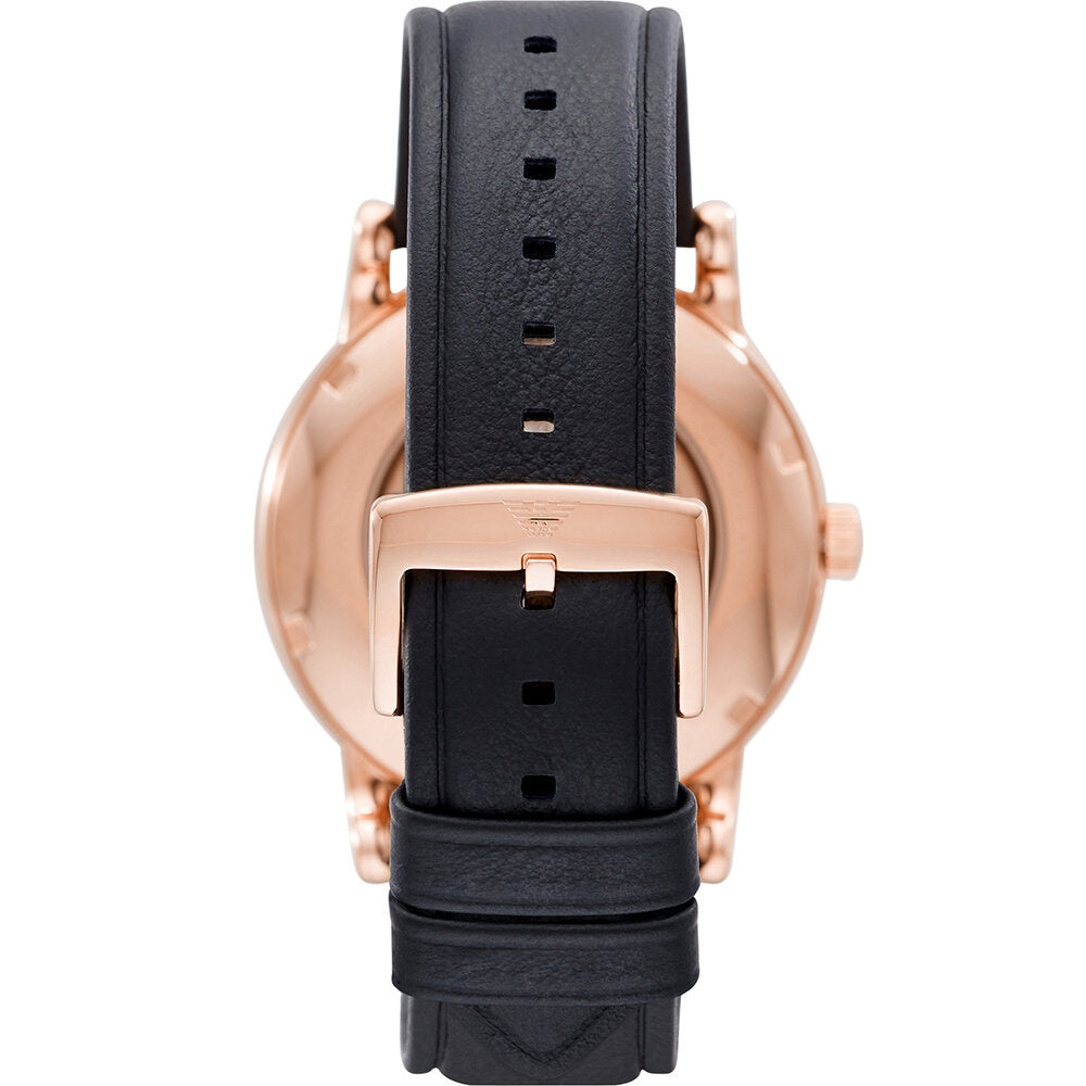 EMPORIO ARMANI LUIGI AUTOMATIC AR60031 ΑΝΔΡΙΚΟ ΡΟΛΟΙ + ΚΟΥΤΙ (zi062b)