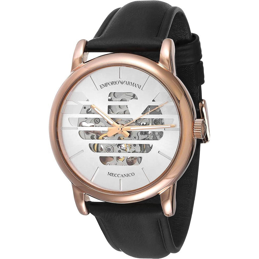 EMPORIO ARMANI LUIGI AUTOMATIC AR60031 ΑΝΔΡΙΚΟ ΡΟΛΟΙ + ΚΟΥΤΙ (zi062b)