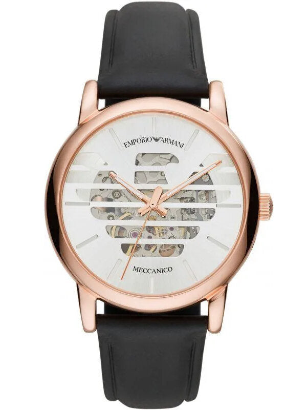 EMPORIO ARMANI LUIGI AUTOMATIC AR60031 ΑΝΔΡΙΚΟ ΡΟΛΟΙ + ΚΟΥΤΙ (zi062b)