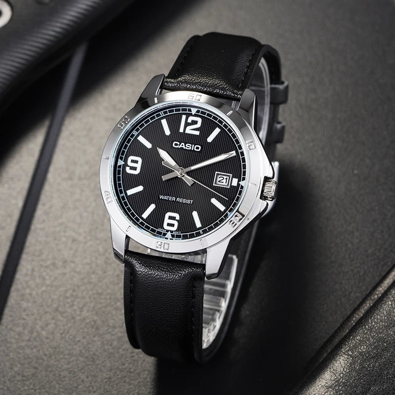 ΑΝΔΡΙΚΟ ΡΟΛΟΙ CASIO MTP-V004L-1B + BOX (zd046g)