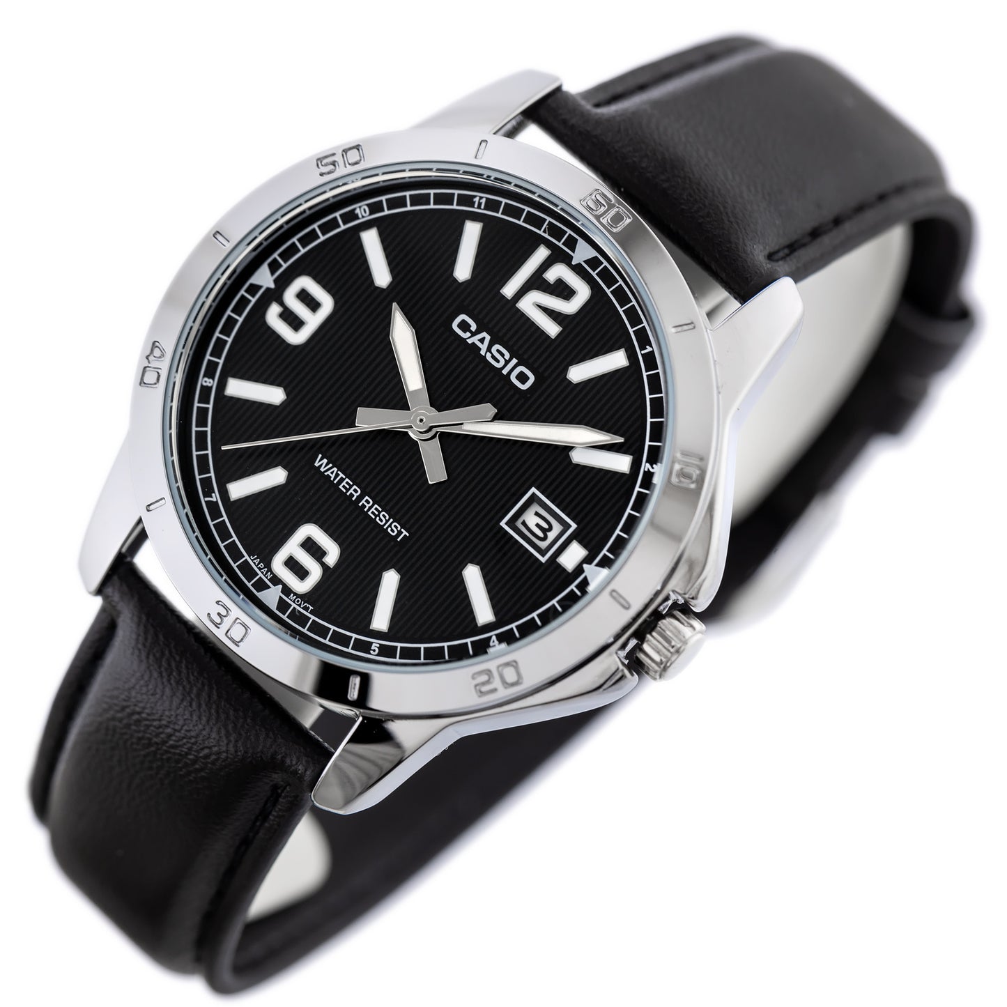 ΑΝΔΡΙΚΟ ΡΟΛΟΙ CASIO MTP-V004L-1B + BOX (zd046g)