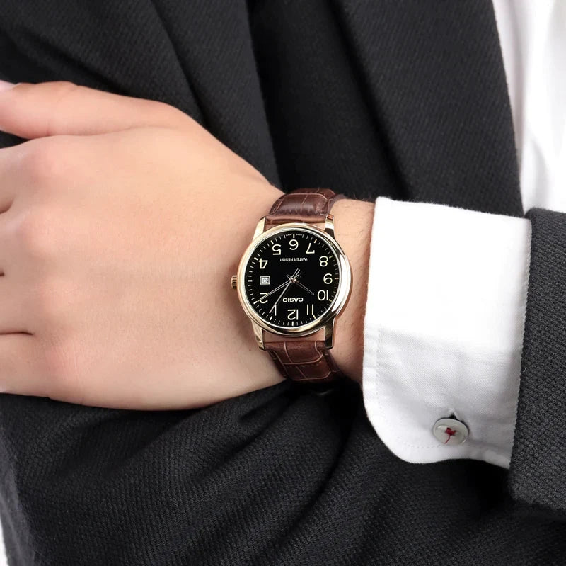 ΑΝΔΡΙΚΟ ΡΟΛΟΙ CASIO MTP-V002GL-1B + ΚΟΥΤΙ