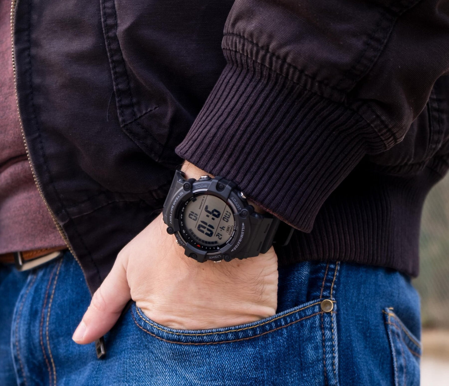 CASIO SPORT ILLUMINATOR AE-1500WH-1A ΑΝΔΡΙΚΟ ΡΟΛΟΙ + ΚΟΥΤΙ