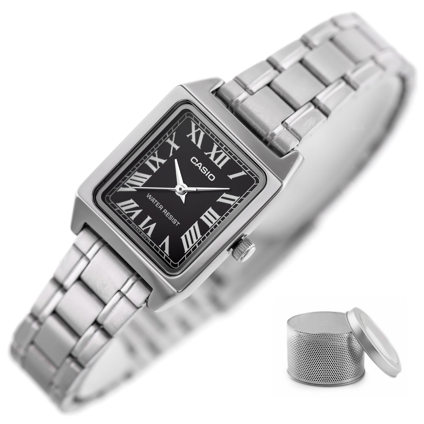 ΓΥΝΑΙΚΕΙΟ ΡΟΛΟΙ CASIO LTP-V007D-1B + BOX (zd639a)
