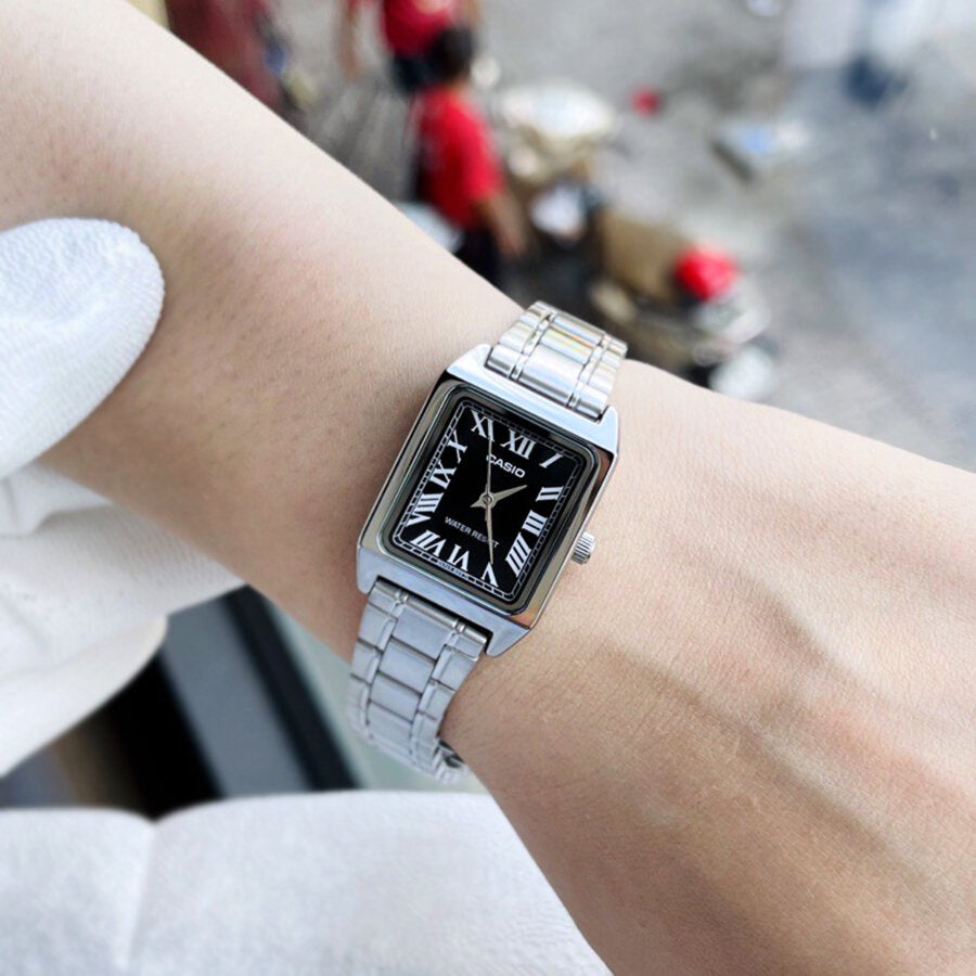ΓΥΝΑΙΚΕΙΟ ΡΟΛΟΙ CASIO LTP-V007D-1B + BOX (zd639a)