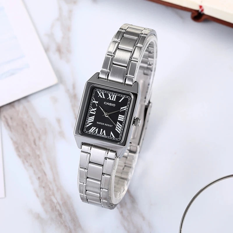 ΓΥΝΑΙΚΕΙΟ ΡΟΛΟΙ CASIO LTP-V007D-1B + BOX (zd639a)