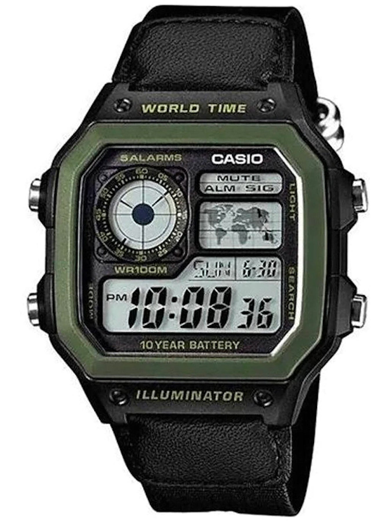 CASIO Sports AE-1200WHB-1B ΑΝΔΡΙΚΟ ΡΟΛΟΙ + ΚΟΥΤΙ (zd146d)