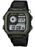 CASIO Sports AE-1200WHB-1B ΑΝΔΡΙΚΟ ΡΟΛΟΙ + ΚΟΥΤΙ (zd146d)