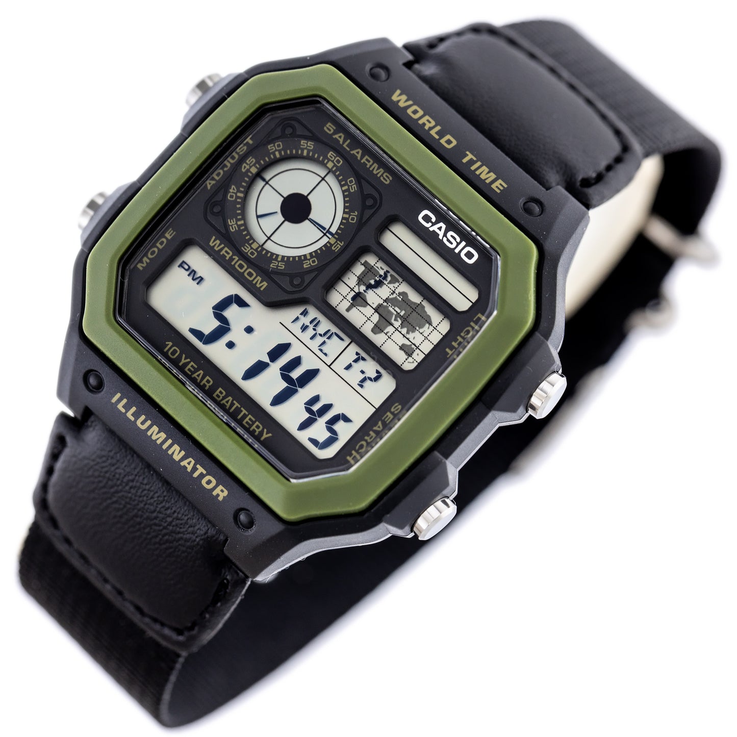 CASIO Sports AE-1200WHB-1B ΑΝΔΡΙΚΟ ΡΟΛΟΙ + ΚΟΥΤΙ (zd146d)