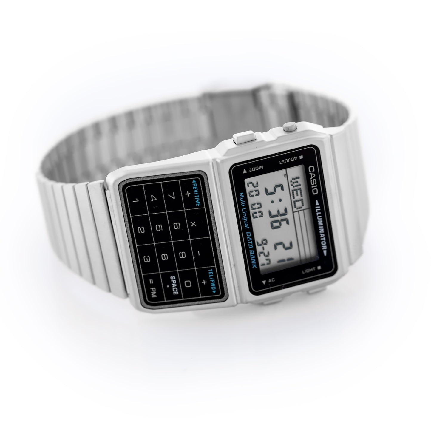 CASIO VINTAGE DATABANK ΑΝΔΡΙΚΟ ΡΟΛΟΙ DBC-611-1D + BOX