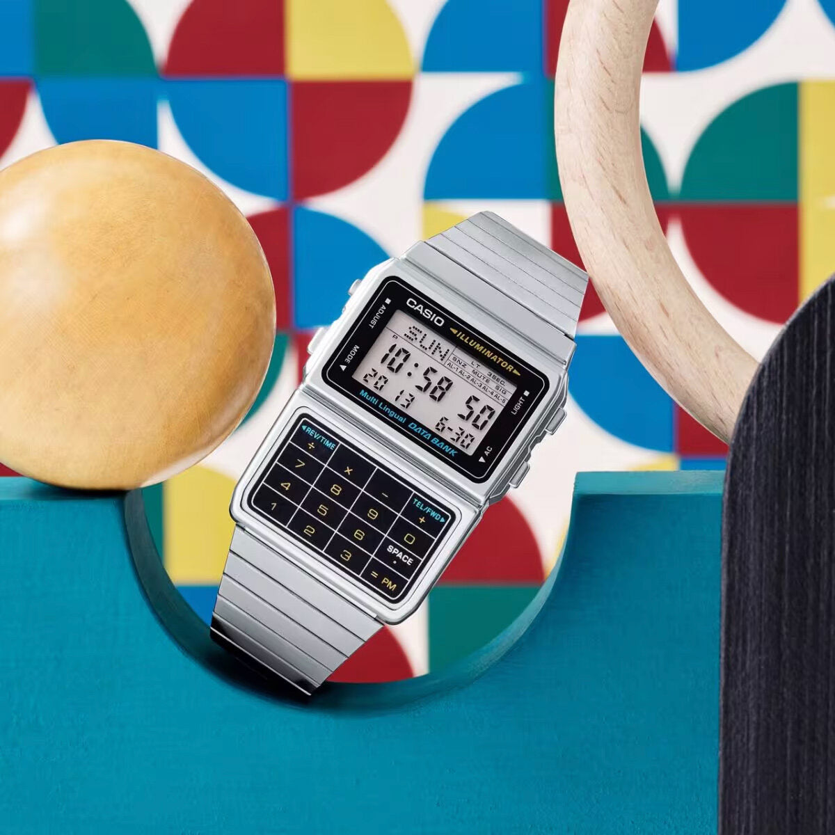 CASIO VINTAGE DATABANK ΑΝΔΡΙΚΟ ΡΟΛΟΙ DBC-611-1D + BOX
