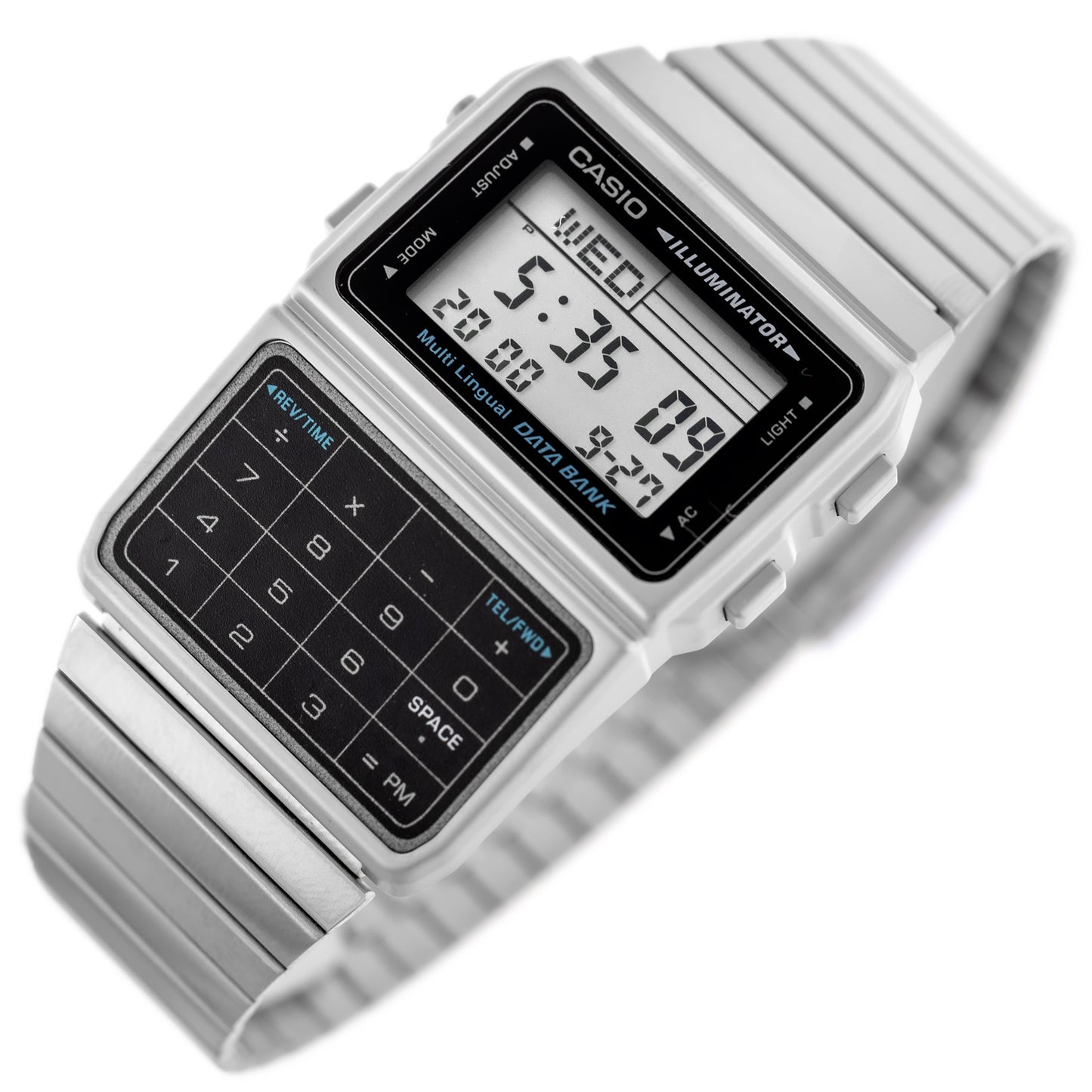 CASIO VINTAGE DATABANK ΑΝΔΡΙΚΟ ΡΟΛΟΙ DBC-611-1D + BOX