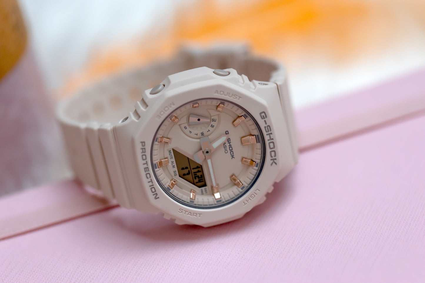 ΓΥΝΑΙΚΕΙΟ ΡΟΛΟΙ G-SHOCK GMA-S2100-4AER + BOX
