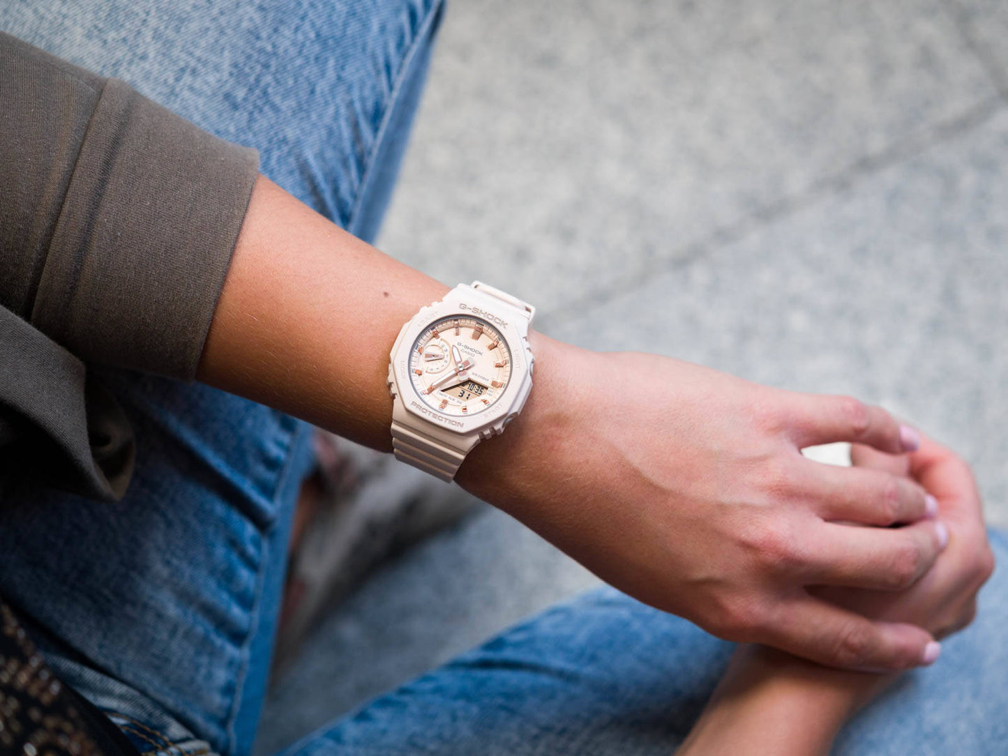 ΓΥΝΑΙΚΕΙΟ ΡΟΛΟΙ G-SHOCK GMA-S2100-4AER + BOX