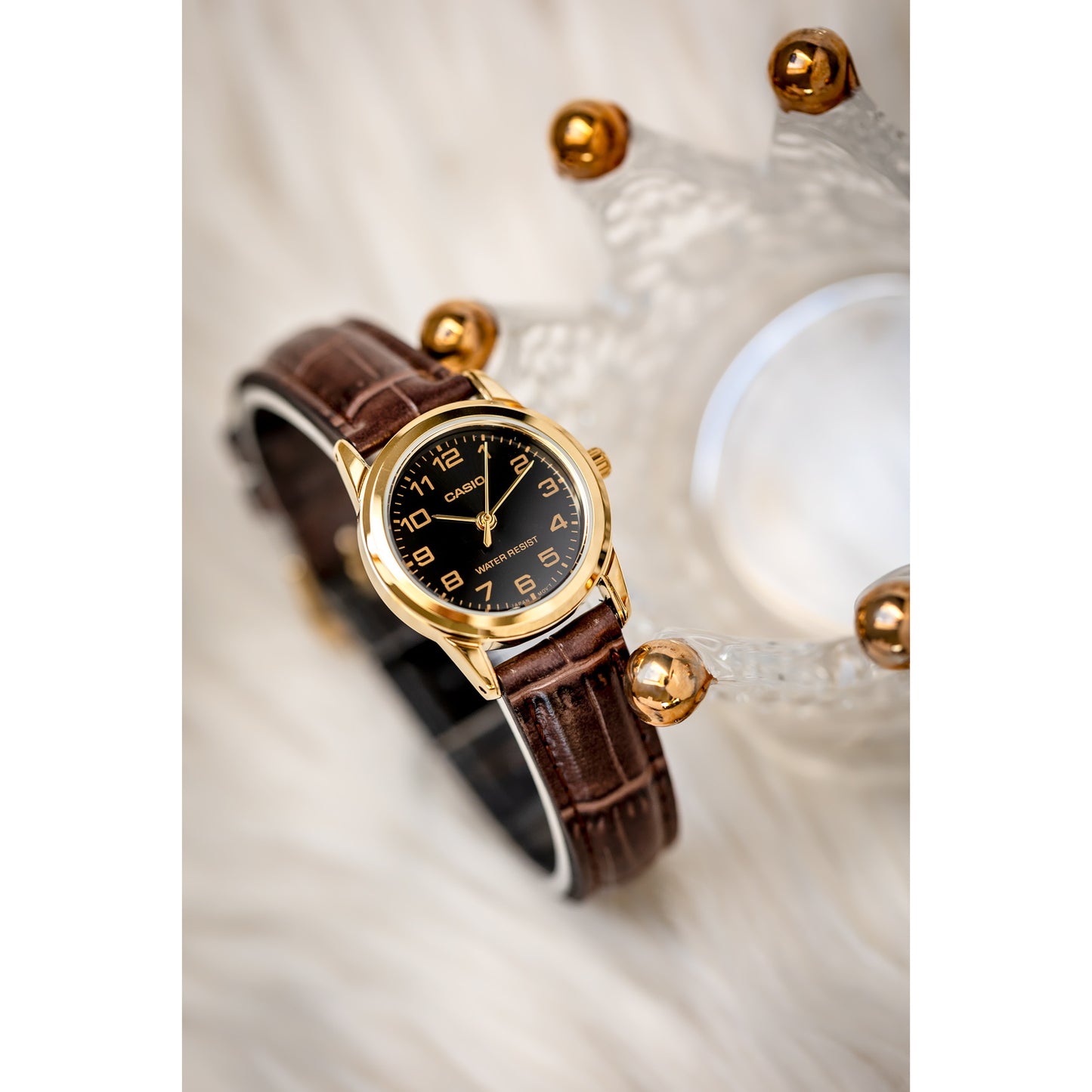 Συλλογή γυναικείων ρολογιών Casio LTP-V001GL-1B + BOX