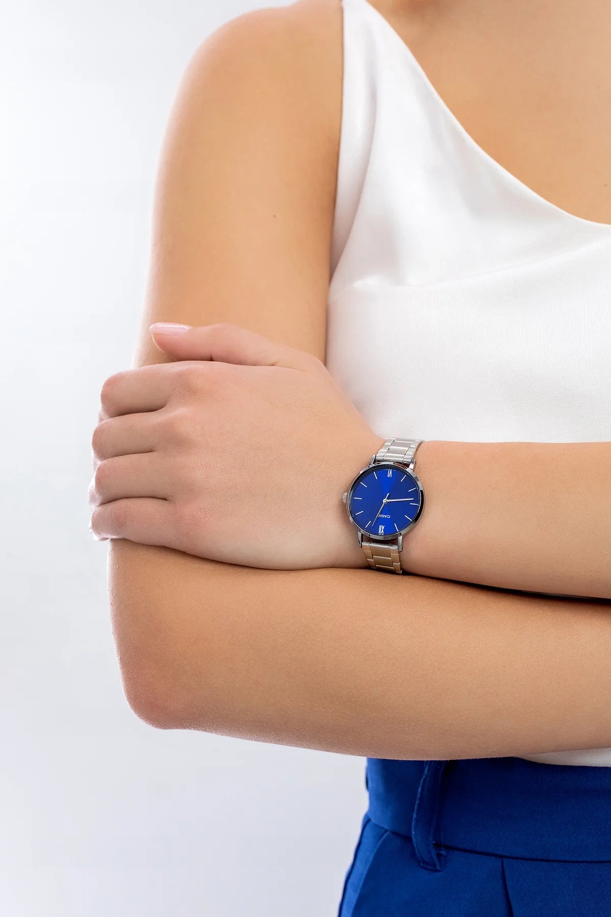 ΓΥΝΑΙΚΕΙΟ ΡΟΛΟΙ CASIO LTP-VT01D-2B2 (zd613f) + ΚΟΥΤΙ