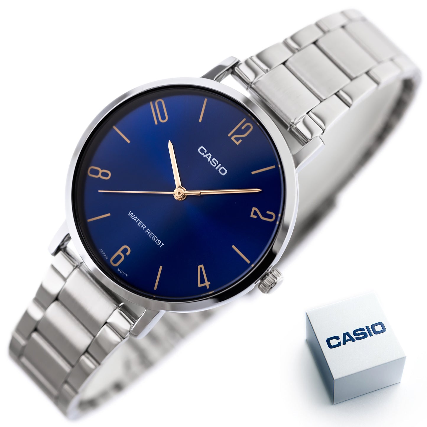 ΓΥΝΑΙΚΕΙΟ ΡΟΛΟΙ CASIO LTP-VT01D-2B2 (zd613f) + ΚΟΥΤΙ
