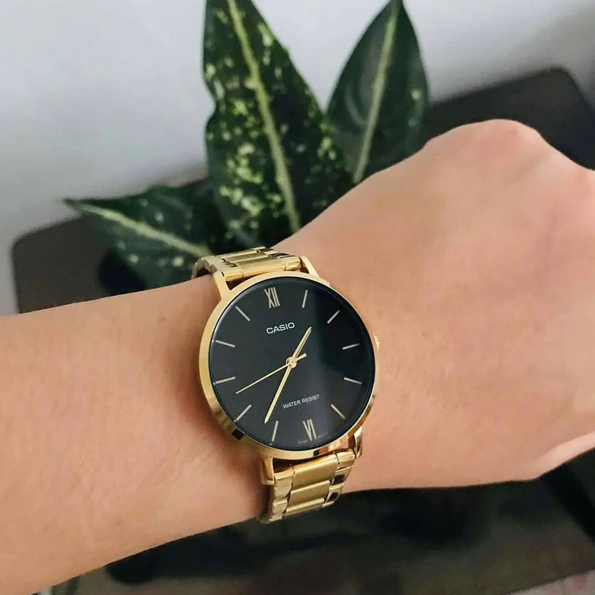 ΓΥΝΑΙΚΕΙΟ ΡΟΛΟΙ CASIO LTP-VT01G-1B (zd613d) + BOX