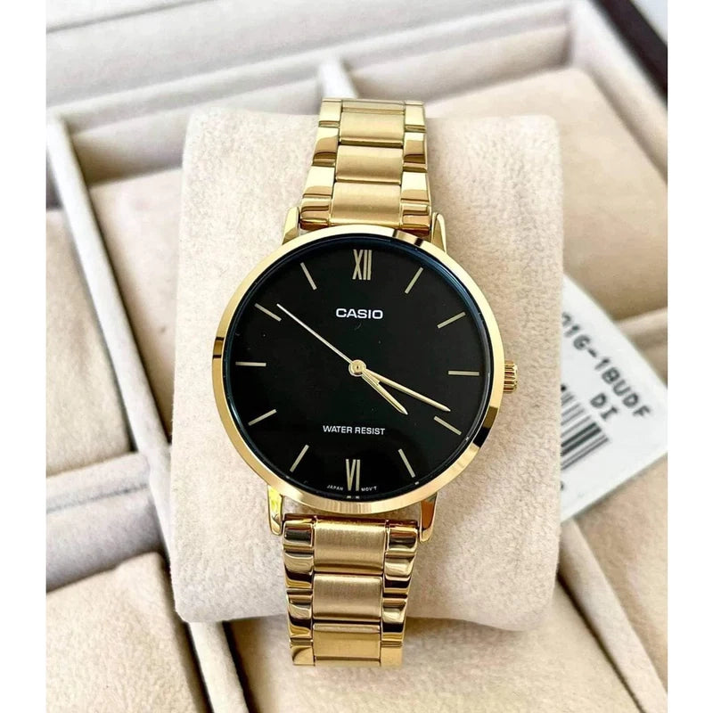 ΓΥΝΑΙΚΕΙΟ ΡΟΛΟΙ CASIO LTP-VT01G-1B (zd613d) + BOX