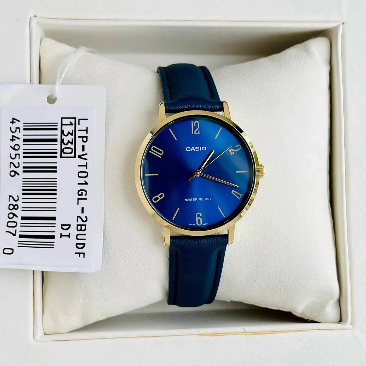 ΓΥΝΑΙΚΕΙΟ ΡΟΛΟΙ CASIO LTP-VT01GL-2B + ΚΟΥΤΙ