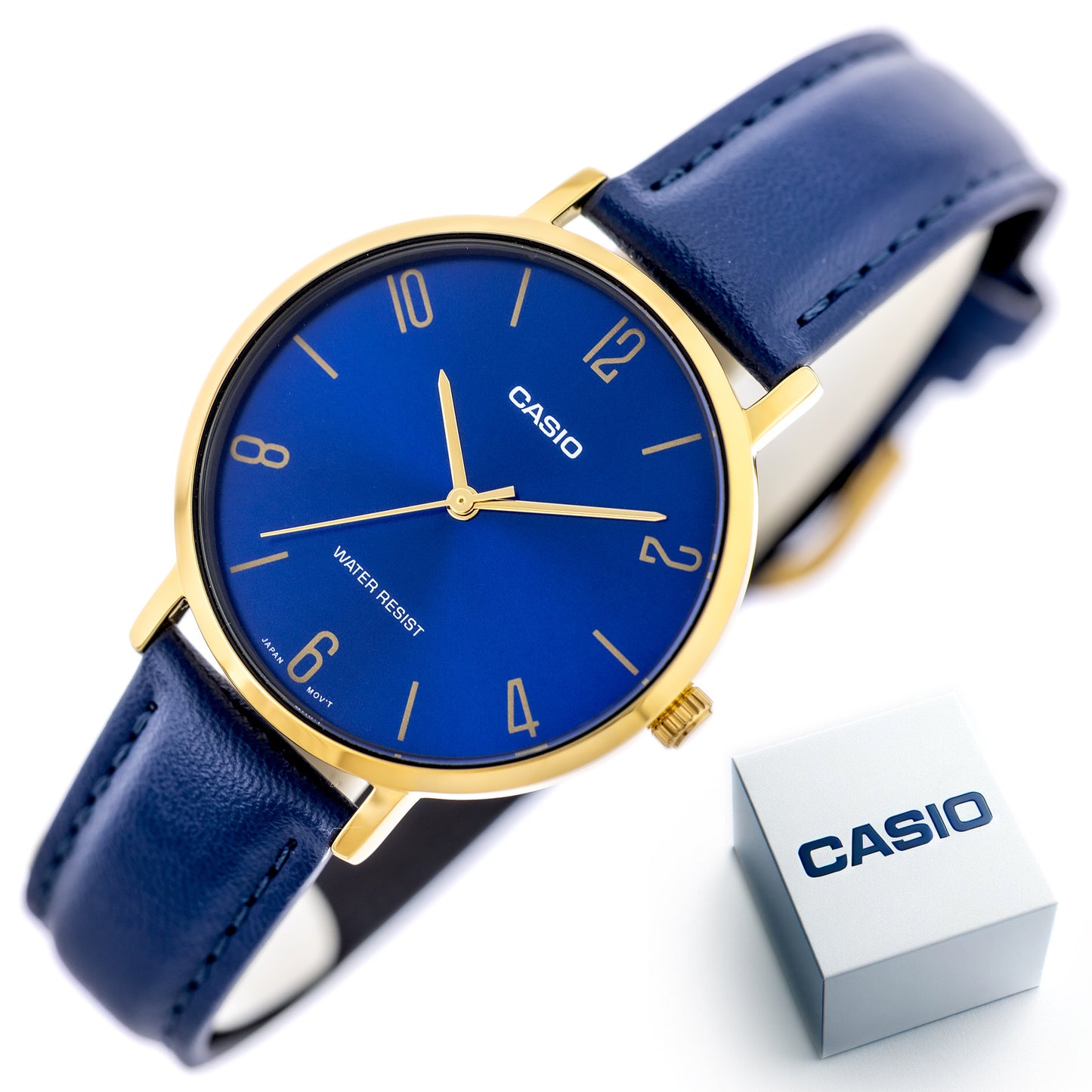 ΓΥΝΑΙΚΕΙΟ ΡΟΛΟΙ CASIO LTP-VT01GL-2B + ΚΟΥΤΙ