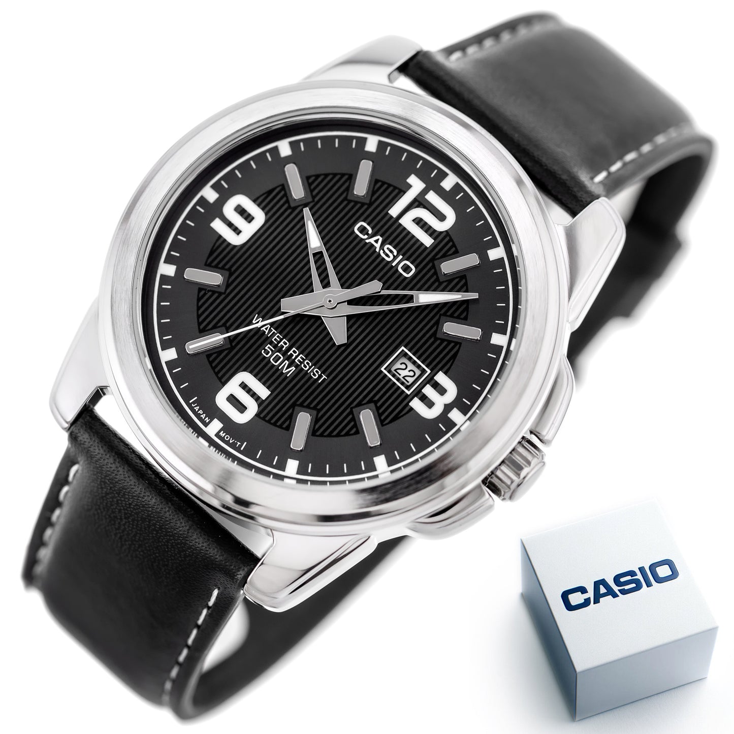 Ανδρικά ρολόγια Casio Collection MTP-1314L-8A + BOX