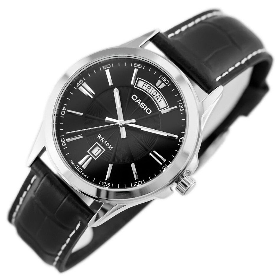 Ανδρικό ρολόι Casio Collection MTP-1381L-1A (zd076e) + BOX