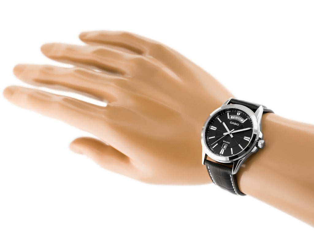 Ανδρικό ρολόι Casio Collection MTP-1381L-1A (zd076e) + BOX