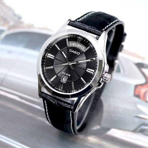 Ανδρικό ρολόι Casio Collection MTP-1381L-1A (zd076e) + BOX