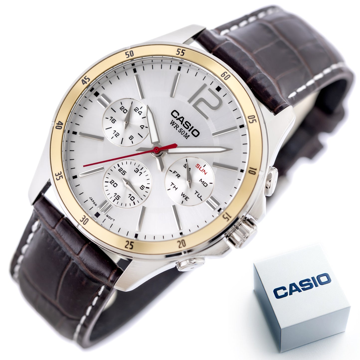 ΑΝΔΡΙΚΟ ΡΟΛΟΙ CASIO MTP-1374L-7AVDF (zd064a) + BOX