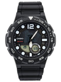 ΑΝΔΡΙΚΟ ΡΟΛΟΙ CASIO AEQ-100W 1AV (zd070a) - ΠΑΓΚΟΣΜΙΑ ΩΡΑ + ΚΟΥΤΙ