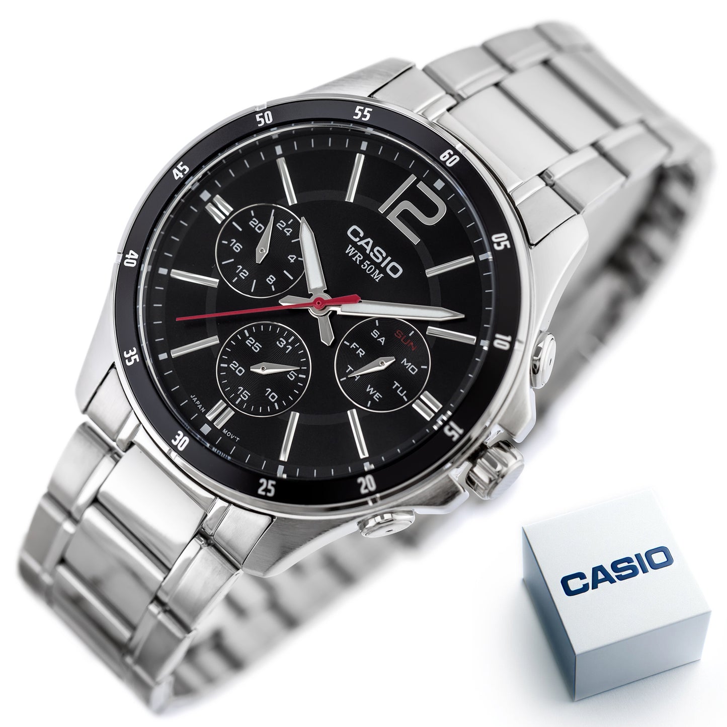 ΑΝΔΡΙΚΟ ΡΟΛΟΙ CASIO MTP-1374D-1AV (zd063b) + BOX