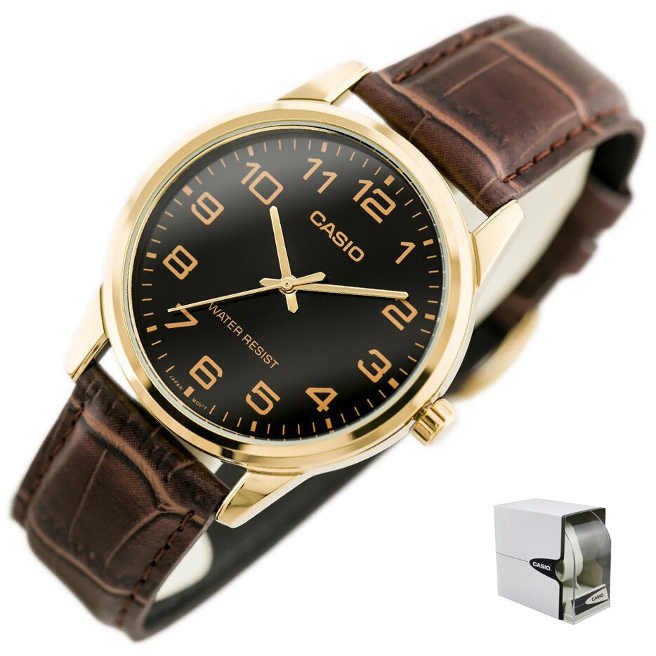 ΑΝΔΡΙΚΟ ΡΟΛΟΙ CASIO MTP-V001GL-1B (zd080b) + BOX