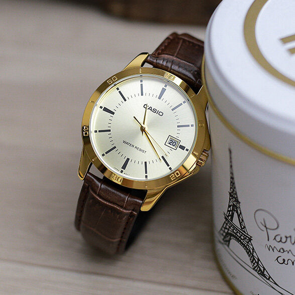 ΑΝΔΡΙΚΟ ΡΟΛΟΙ CASIO MTP-V004GL-9A (zd046c) + BOX