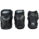 Roces Ventilated JR inline προστατευτικά πατίνι μαύρο 3pack 301352 01